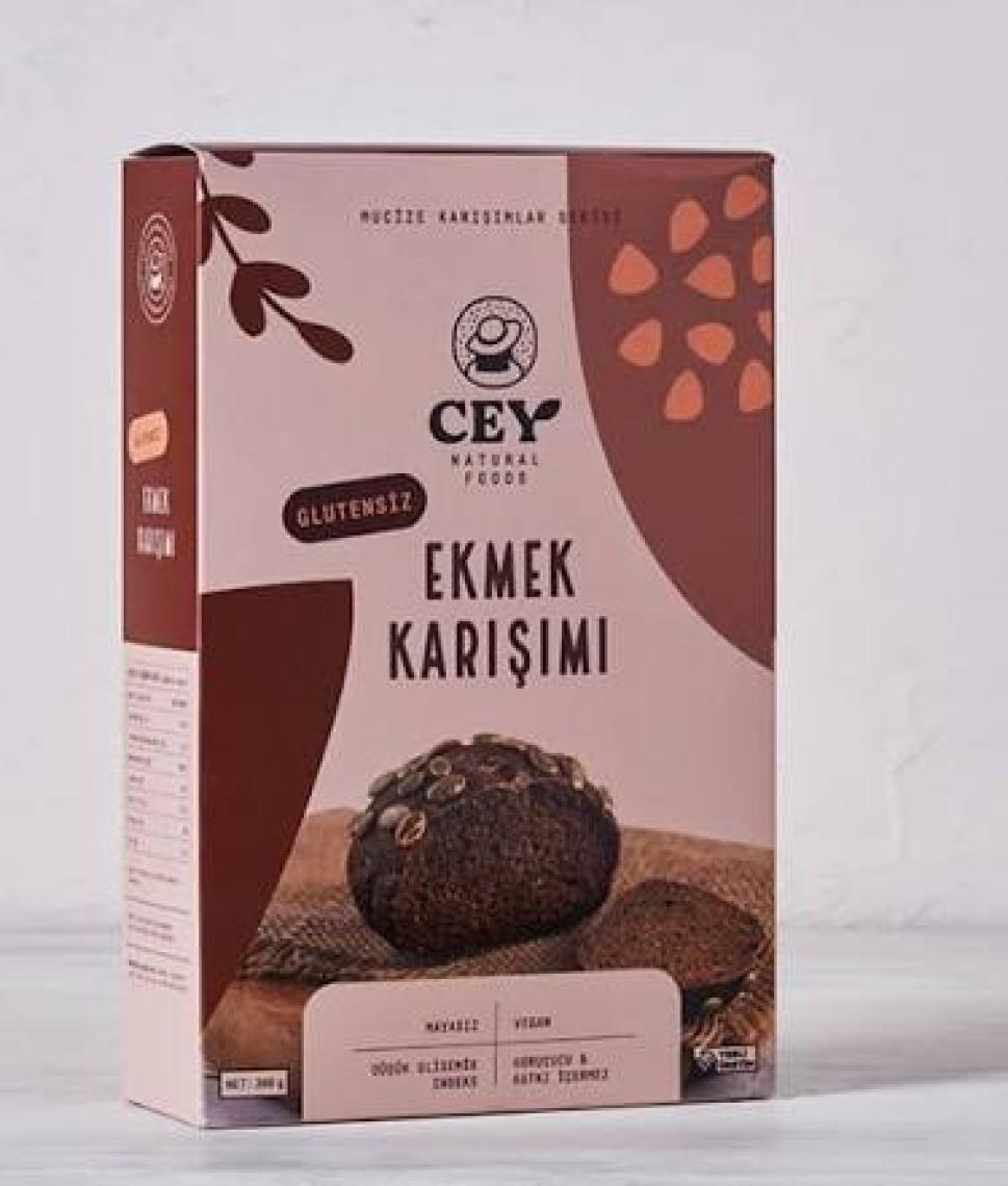 Cey Natural Glutensiz Ekmek Karışımı 300 gr