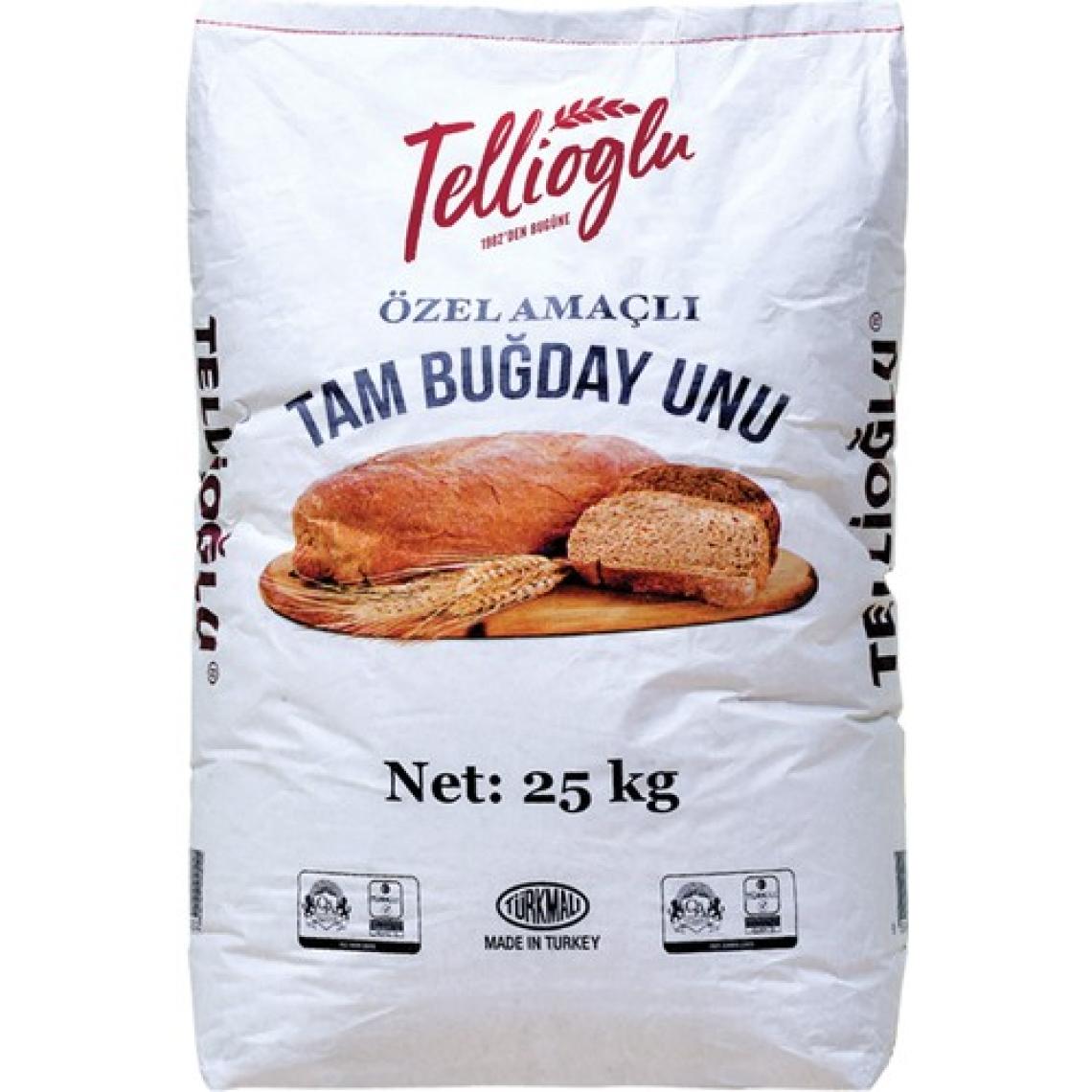 Tellioğlu Tam Buğday Unu 25 kg