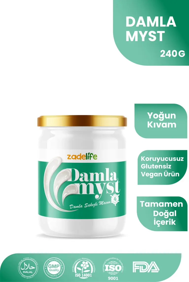 Zadelife Damlamyst Damla Sakızı Macunu 240 gr