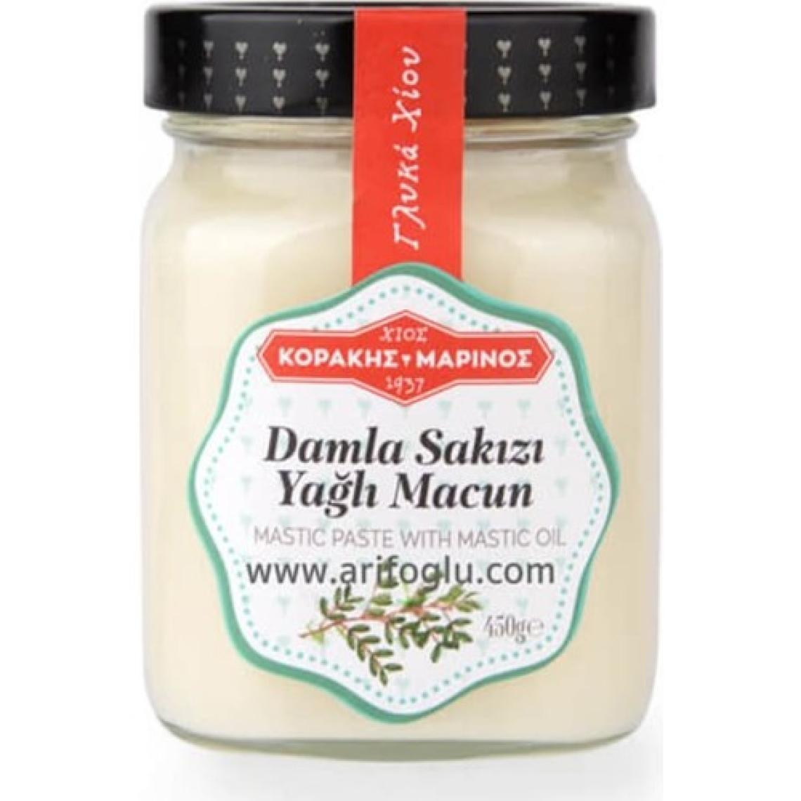 Korakis Marinos Damla Sakızı Macunu - Reçeli - Mastika 453 gr