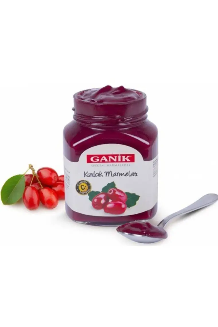 Ganik Çorum'Dan Özel Yapım Kızılcık Marmelatı 350 Gr