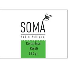 Soma Kadın Atölyesi İncir Reçeli Cevizli Katkısız Ev Yapımı - 380 gr