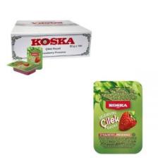 Koska Çilek Piknik Reçeli 20 gr x 100 Adet