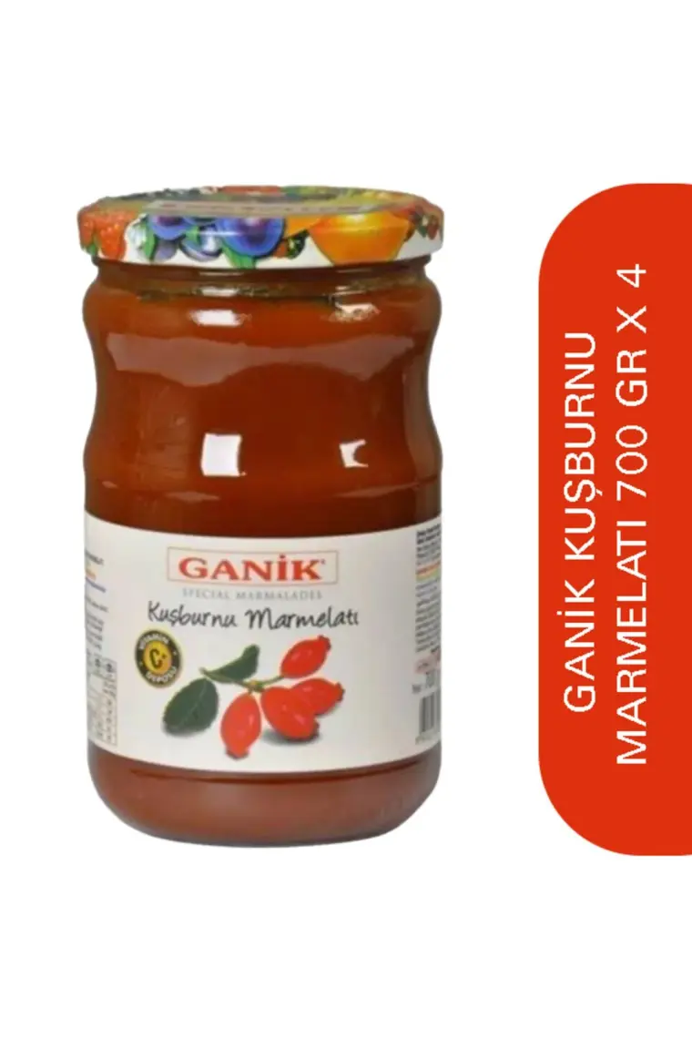 Ganik Kuşburnu Marmelatı 700 gr