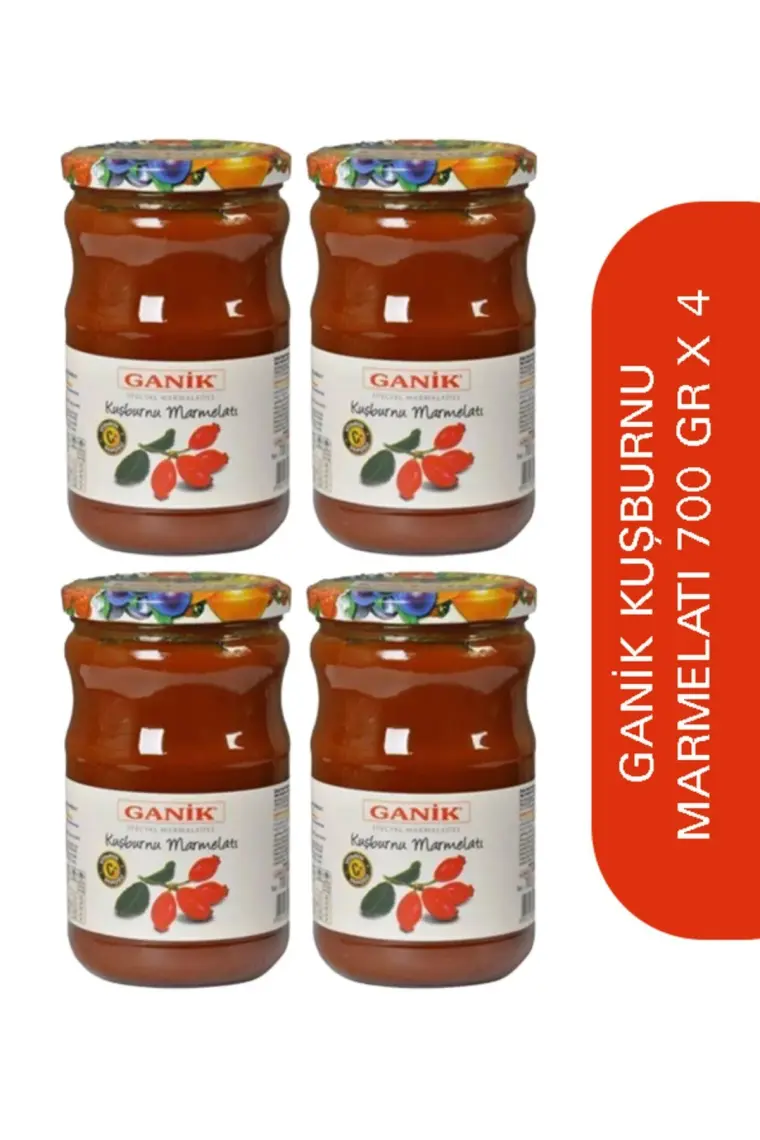 Ganik Kuşburnu Marmelatı 700 gr