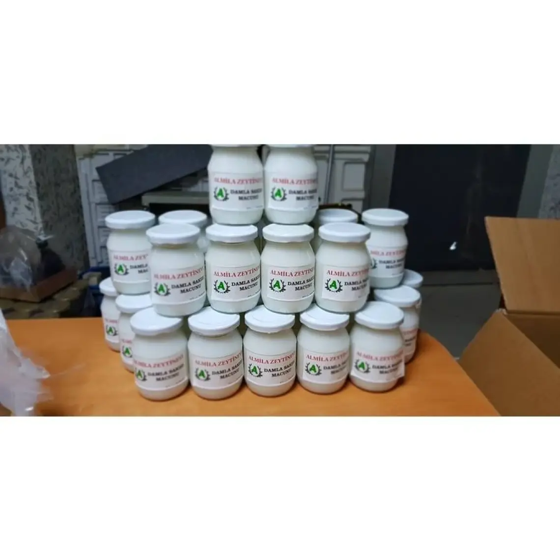 Almila Zeytinevi Damla Sakızı Macunu 240 gr