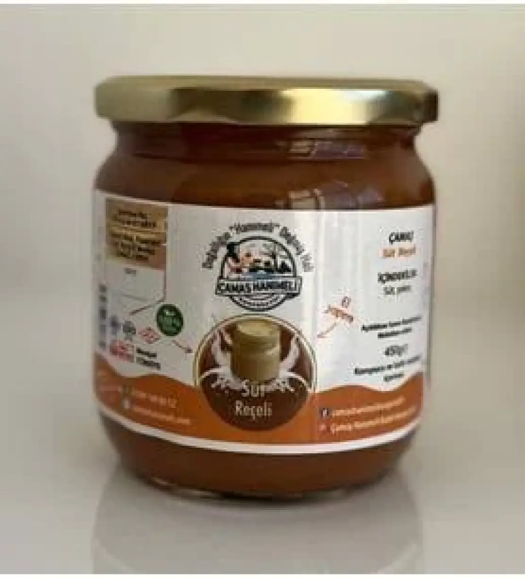 Çamaş Hanımeli Kooperatifi Süt Reçeli 435 gr