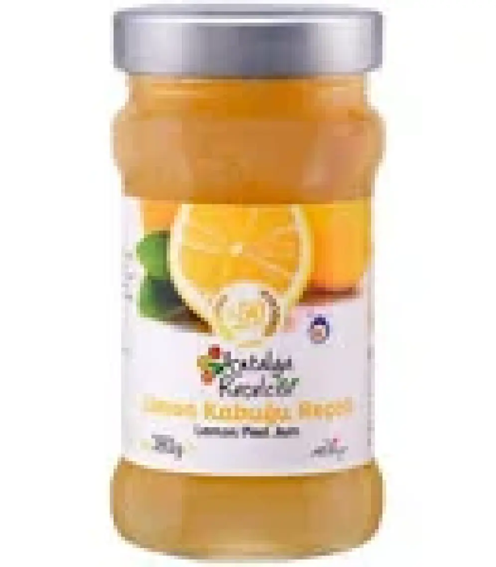 Antalya Reçelcisi Limon Kabuğu Reçeli %50 Meyve Klasik Seri 380 Gr
