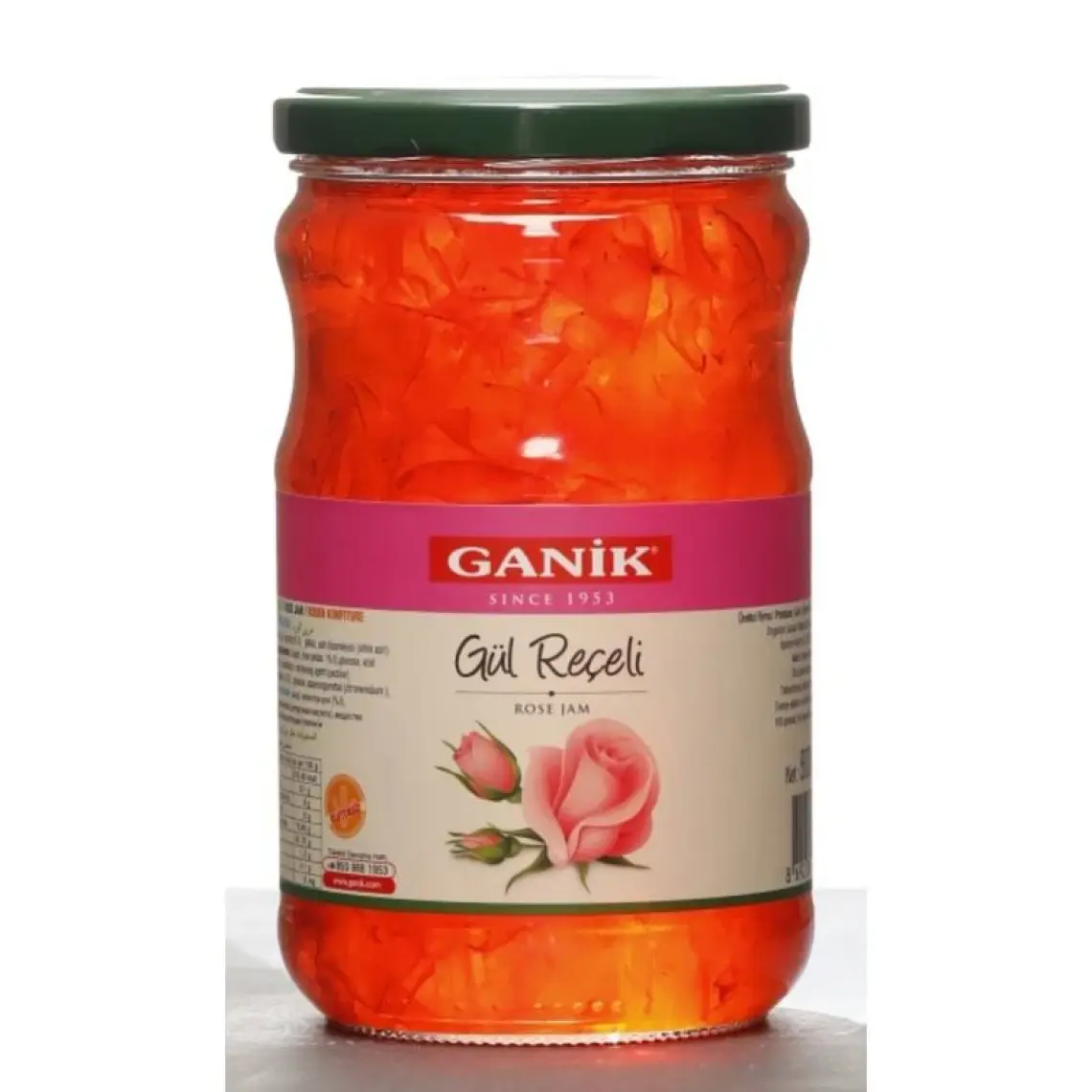 Ganik Gül Reçeli 800 gr
