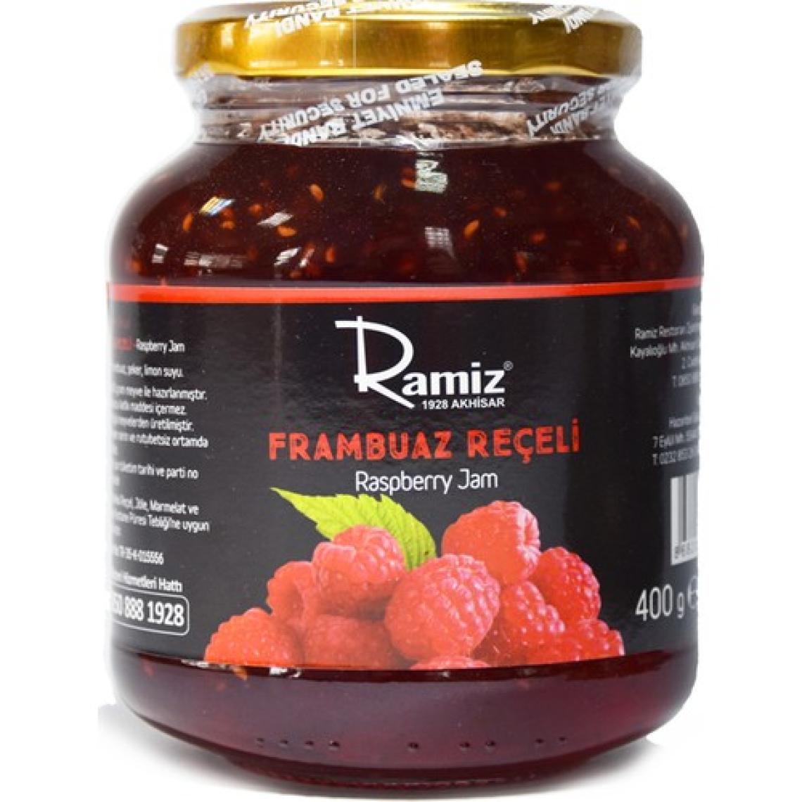 Ramiz  Katkısız Frambuaz Reçeli 400 gr