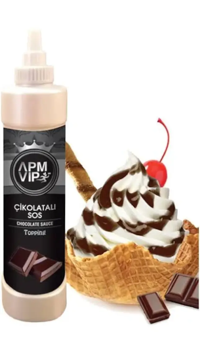 Apm Vip Çikolatalı Topping Sos 1 kg