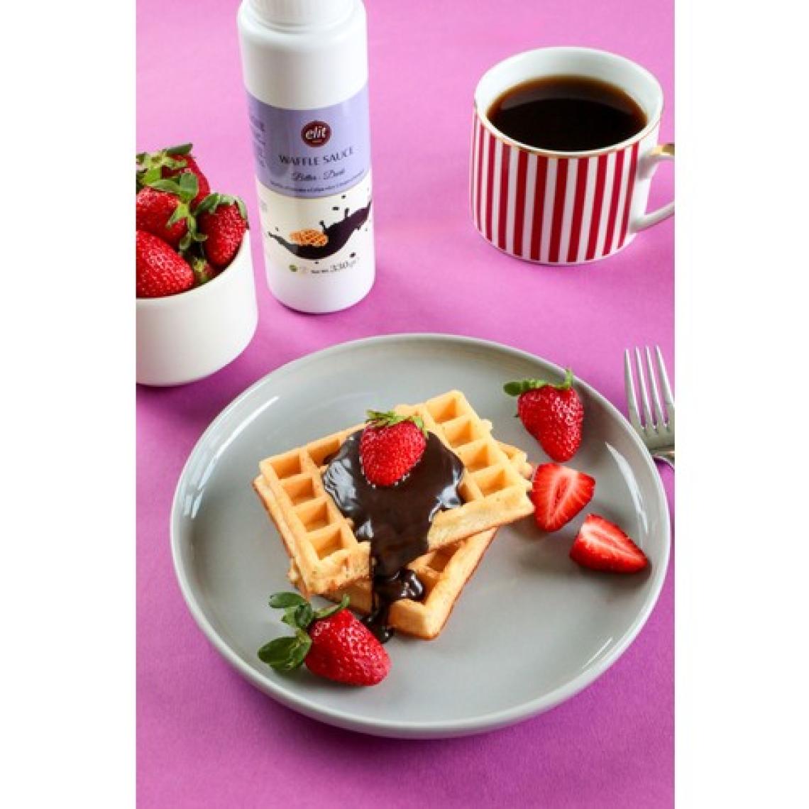 Bitter Sos 330 GR Glutensiz Waffle Krep Pankek Tatlı Dondurma Pasta Sosu