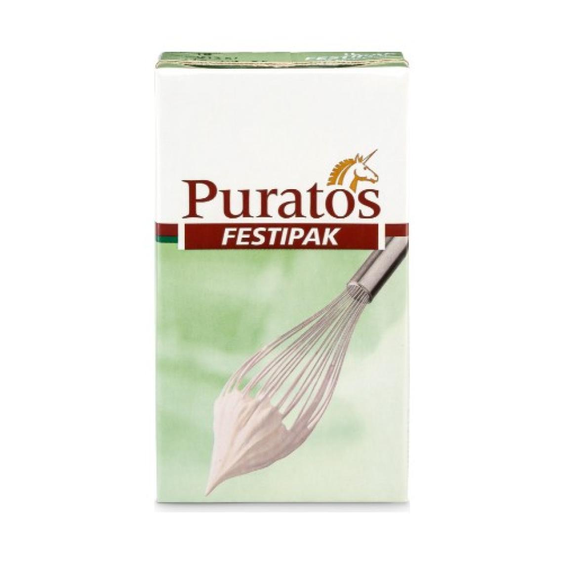 Puratos Bitkisel Sıvı Krema Şekersiz 1 Lt