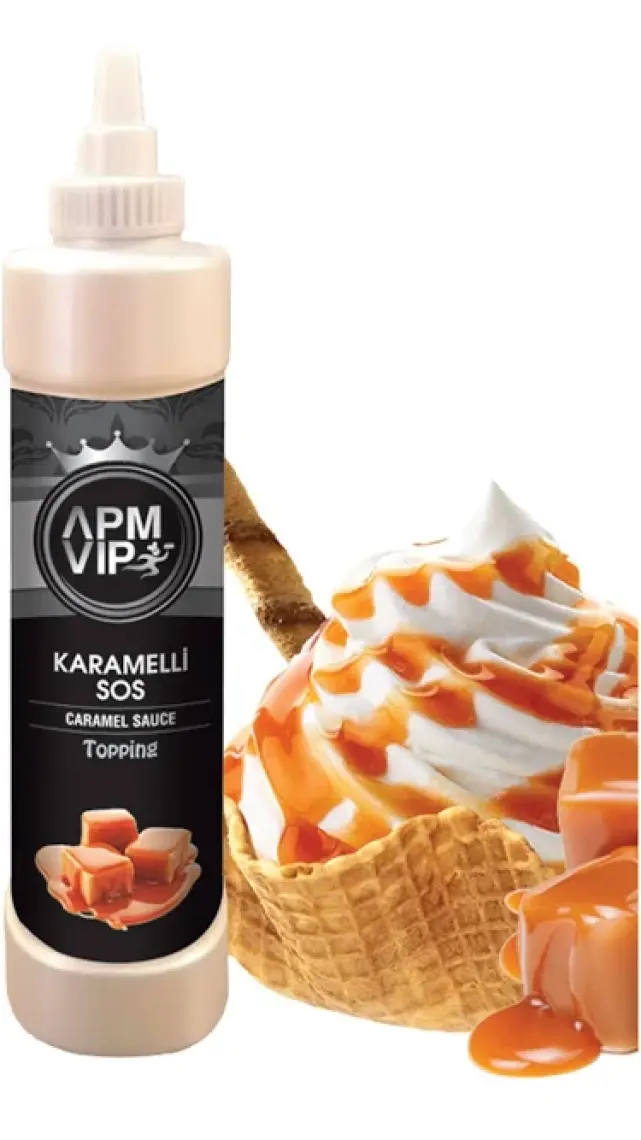 Apm Vip Karamelli Topping Sos 1 kg