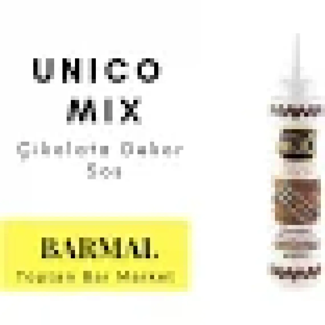 Unicomix Beyaz Çikolata Dekor Sos 750 Ml