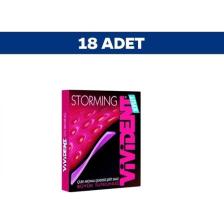 Vivident Çilek Storming 12 Li Sakız 33 gr x 18