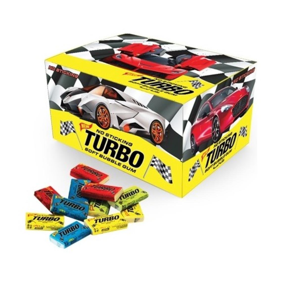 Turbo Sakız Tutti Frutti Şekerli Sakız 100 Adetli