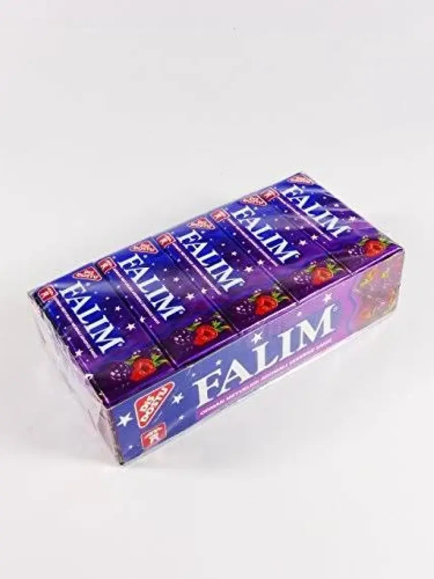 Falım Şekersiz Sakız Orman Meyveleri Aromalı 5 li 7gr x 20 Li