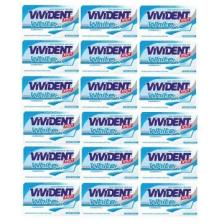 Vivident Cüzdan White Nane Aromalı Mavi 18 Adet