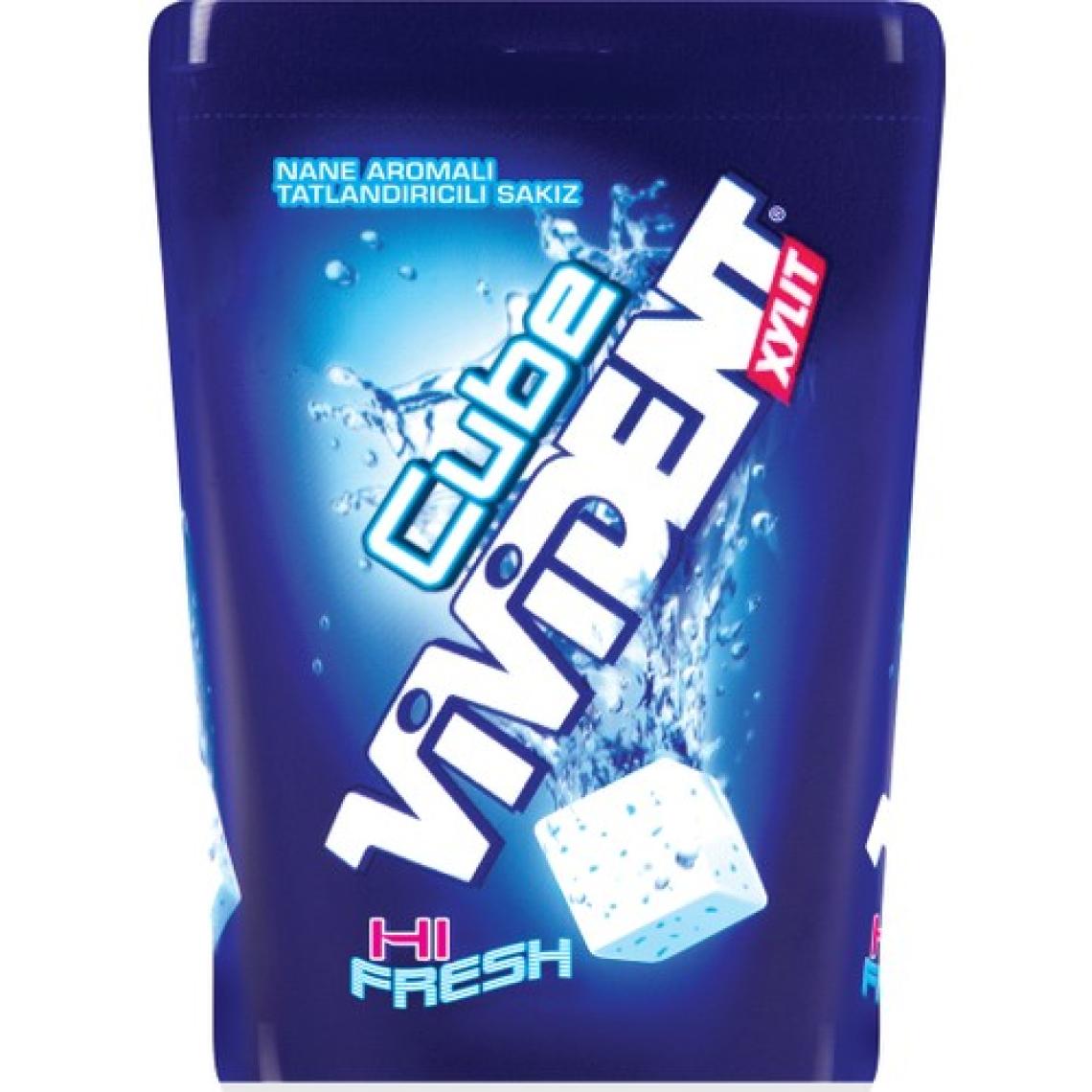 Vivident Cube Tatlandırıcılı Sakız Mega Şişe