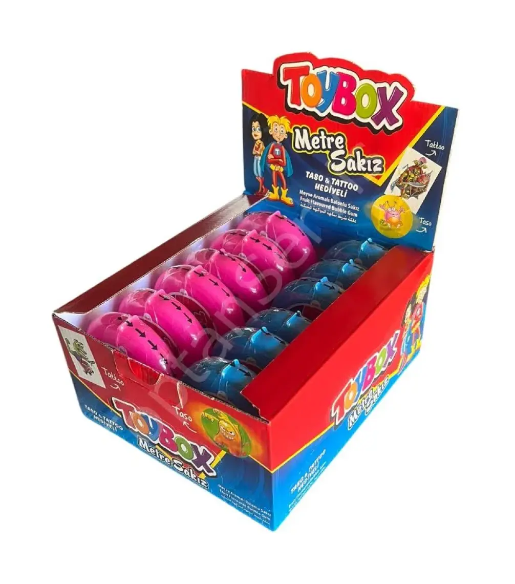 Toybox Metre Sakız 12 Adet 35 gr