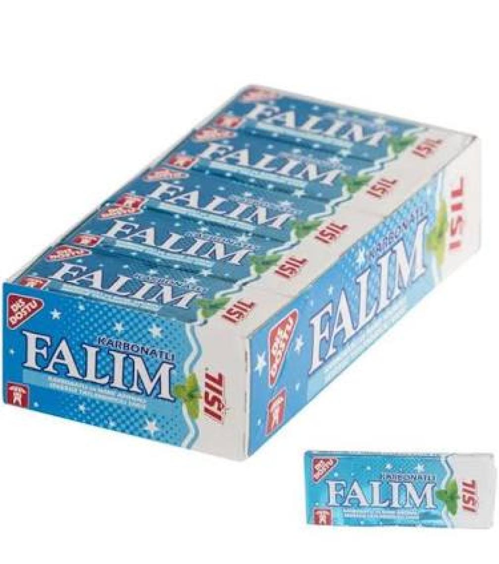 Falım Işıl Şekersiz Sakız Nane Aromalı 5 li 7gr x 20 Li