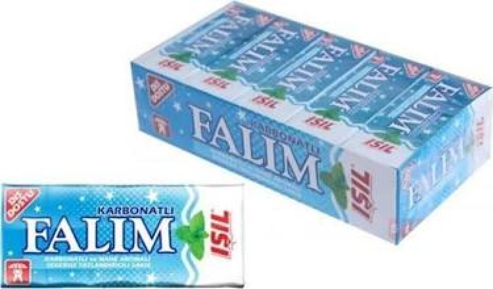 Falım Işıl Şekersiz Sakız Nane Aromalı 5 li 7gr x 20 Li