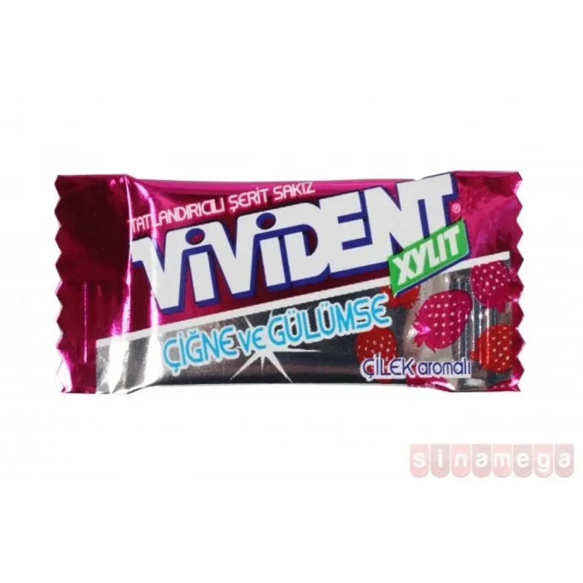 Vivident Tekli Çilek 230 Adet