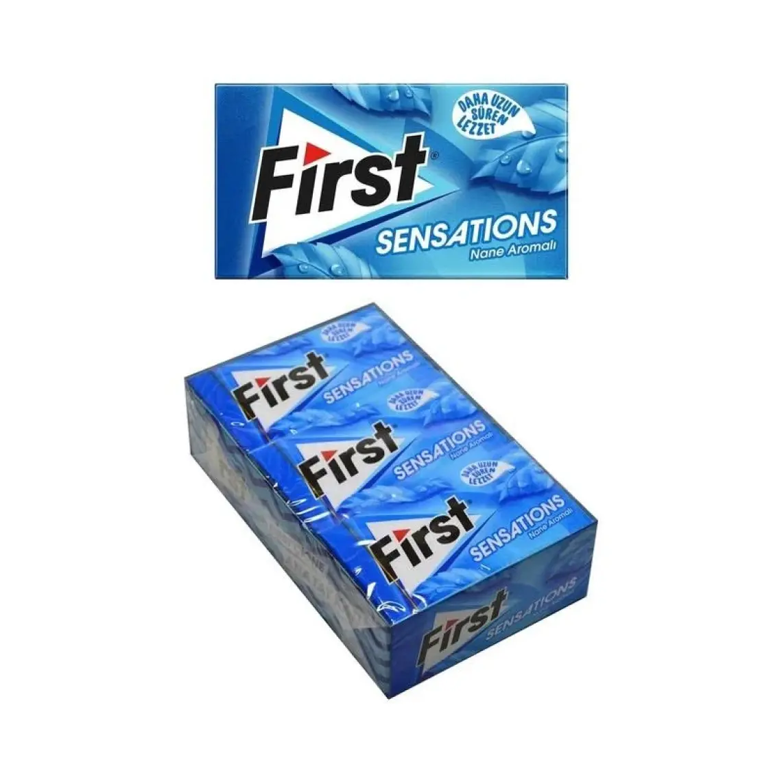 First Sensations Nane Aromalı Sakız 27 gr x 12 Li