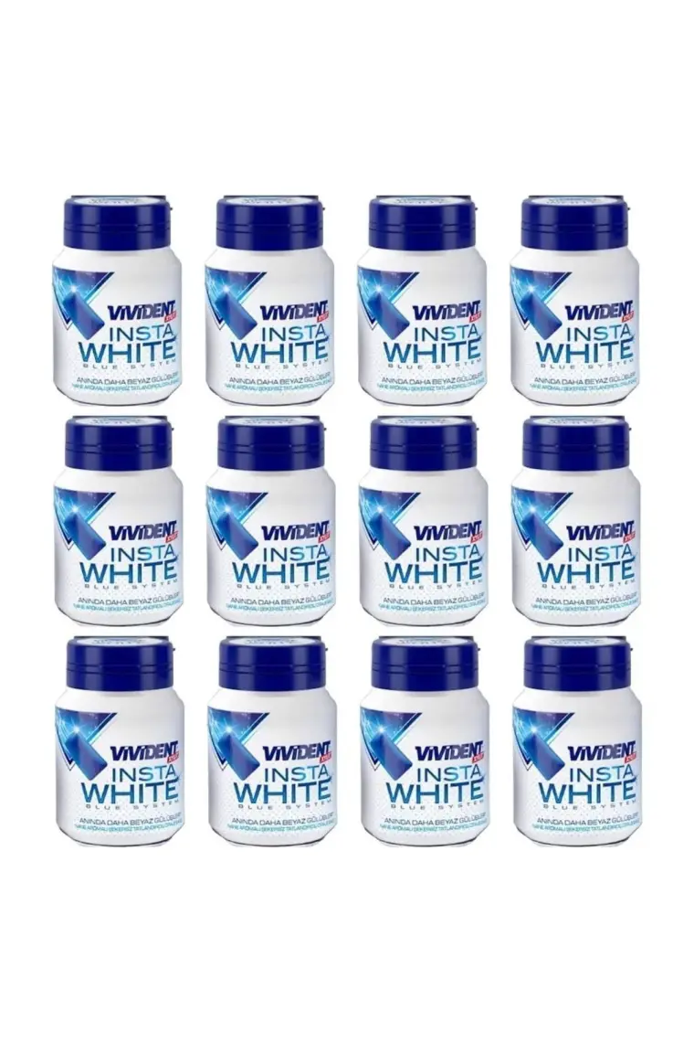 Vivident Xylit Insta White Naneli Sakız 12 x 63 gr