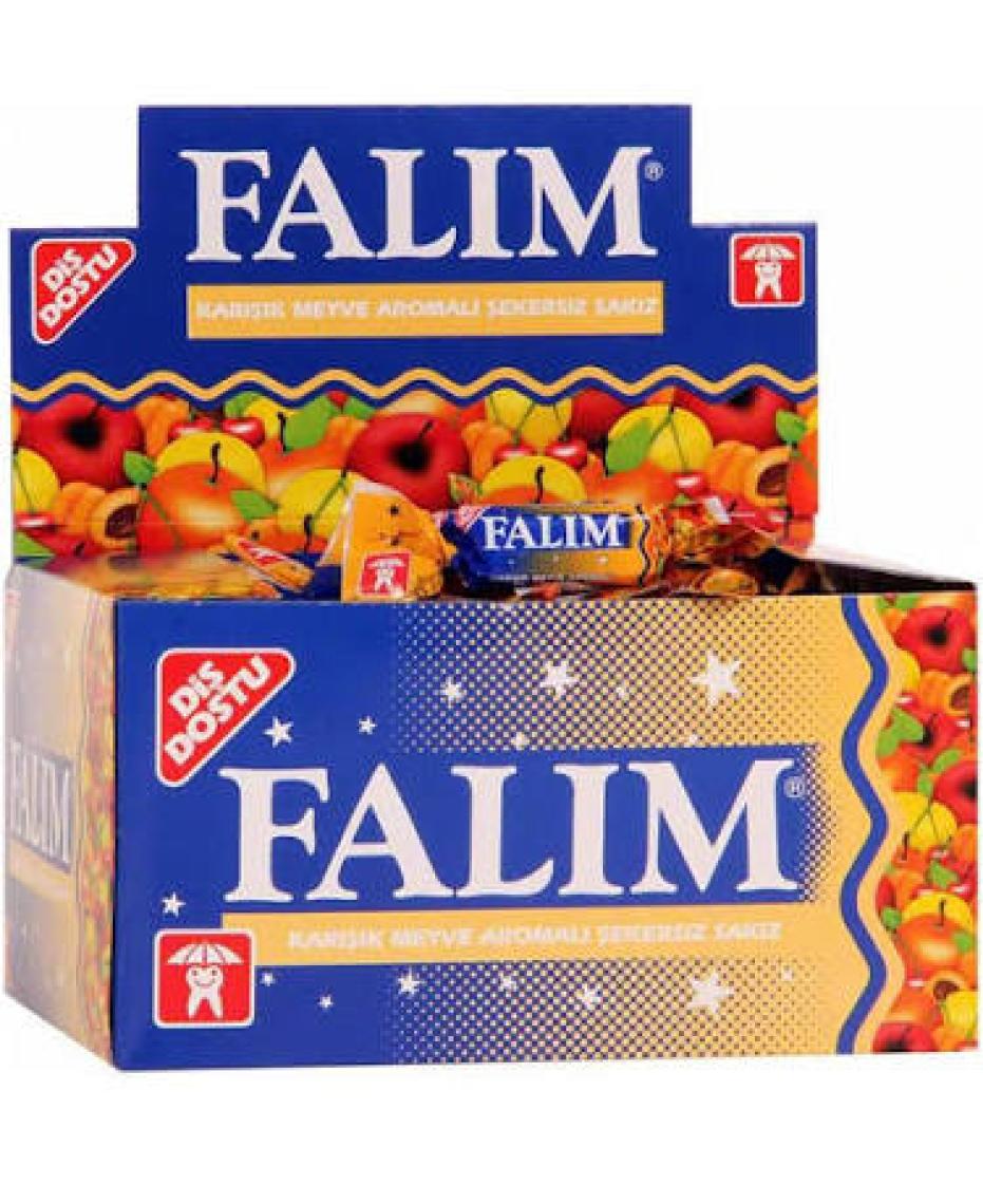 Falım Tekli Karışık Meyve Sakız x 100 Adet