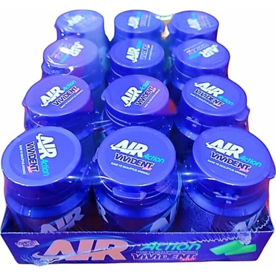 Vivident Şişe-Air Action-Mentos & Okaliptüs 12 x 67 gr
