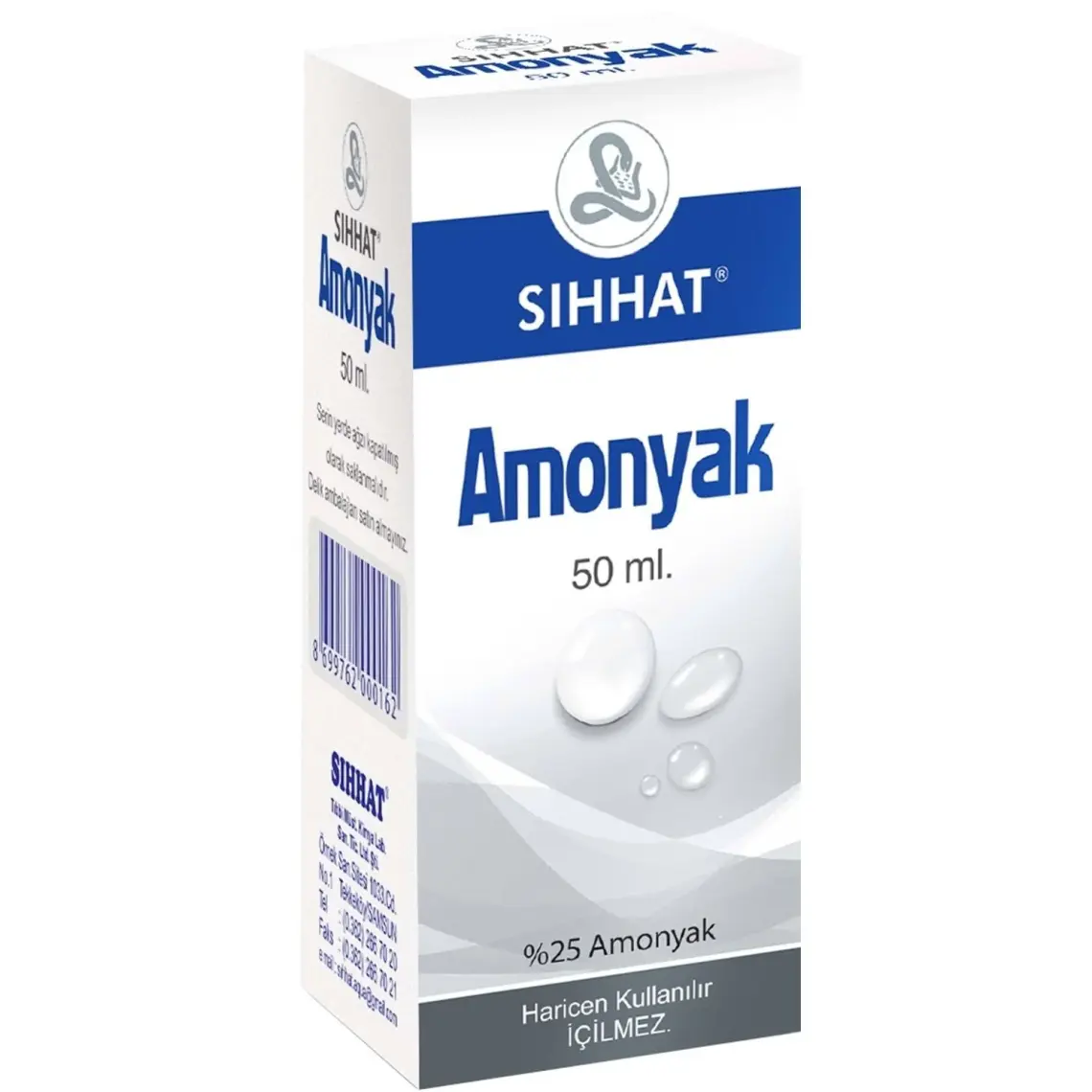 Sıhhat AMONYAK 50 CC