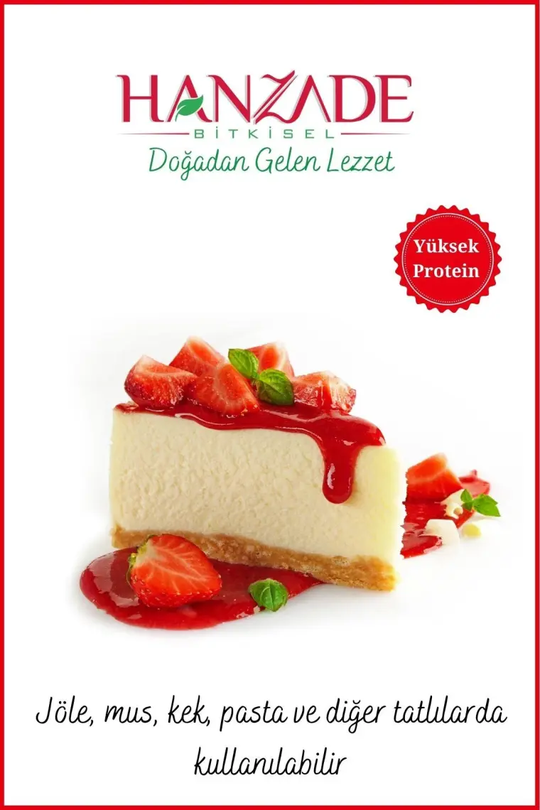 Hanzade Bitkisel Toz Jelatin 100 gr %100 Saf Sığır Jelatini 240 Bloom