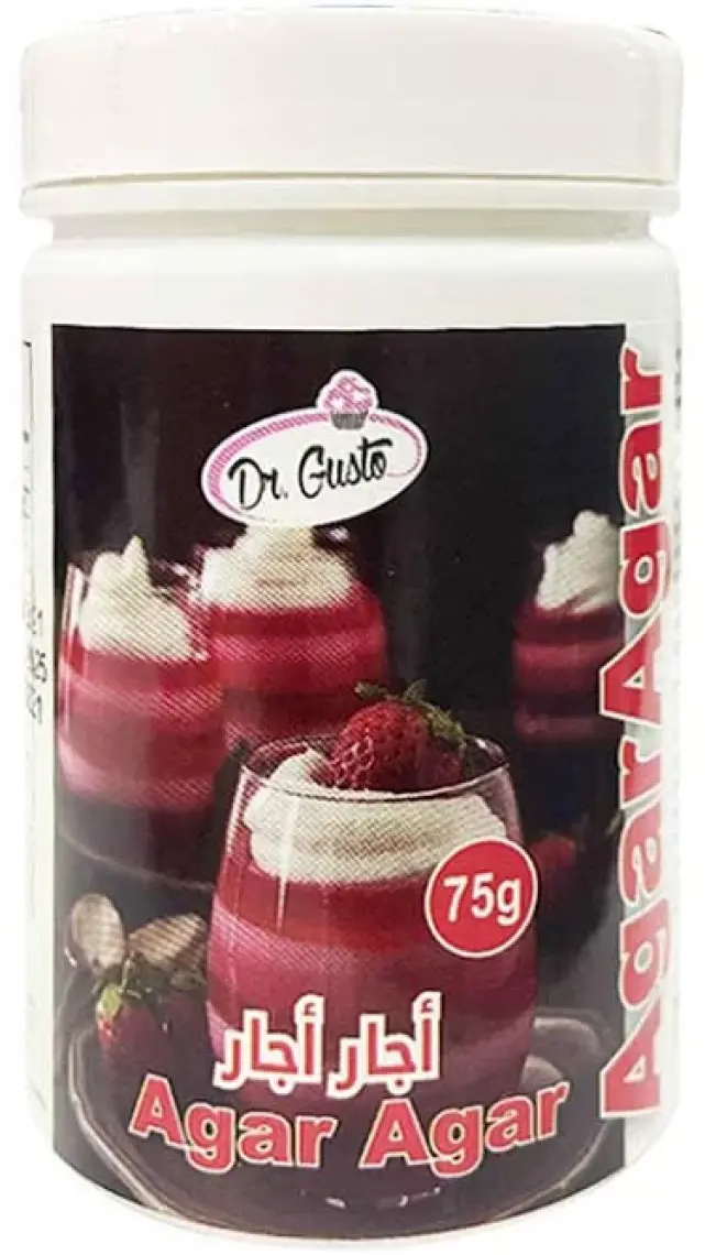 Dr. Gusto  Agar Agar Bitkisel Jelatin 75 gr