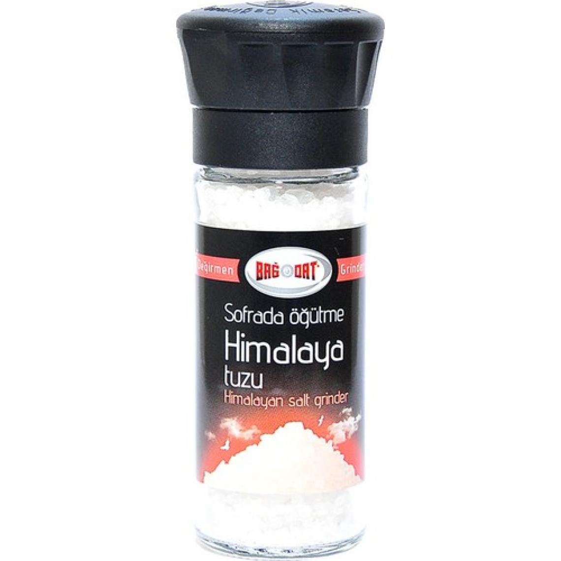 Bağdat Baharat Himalaya Çakıl Tuzu Cam Değirmen 110 gr