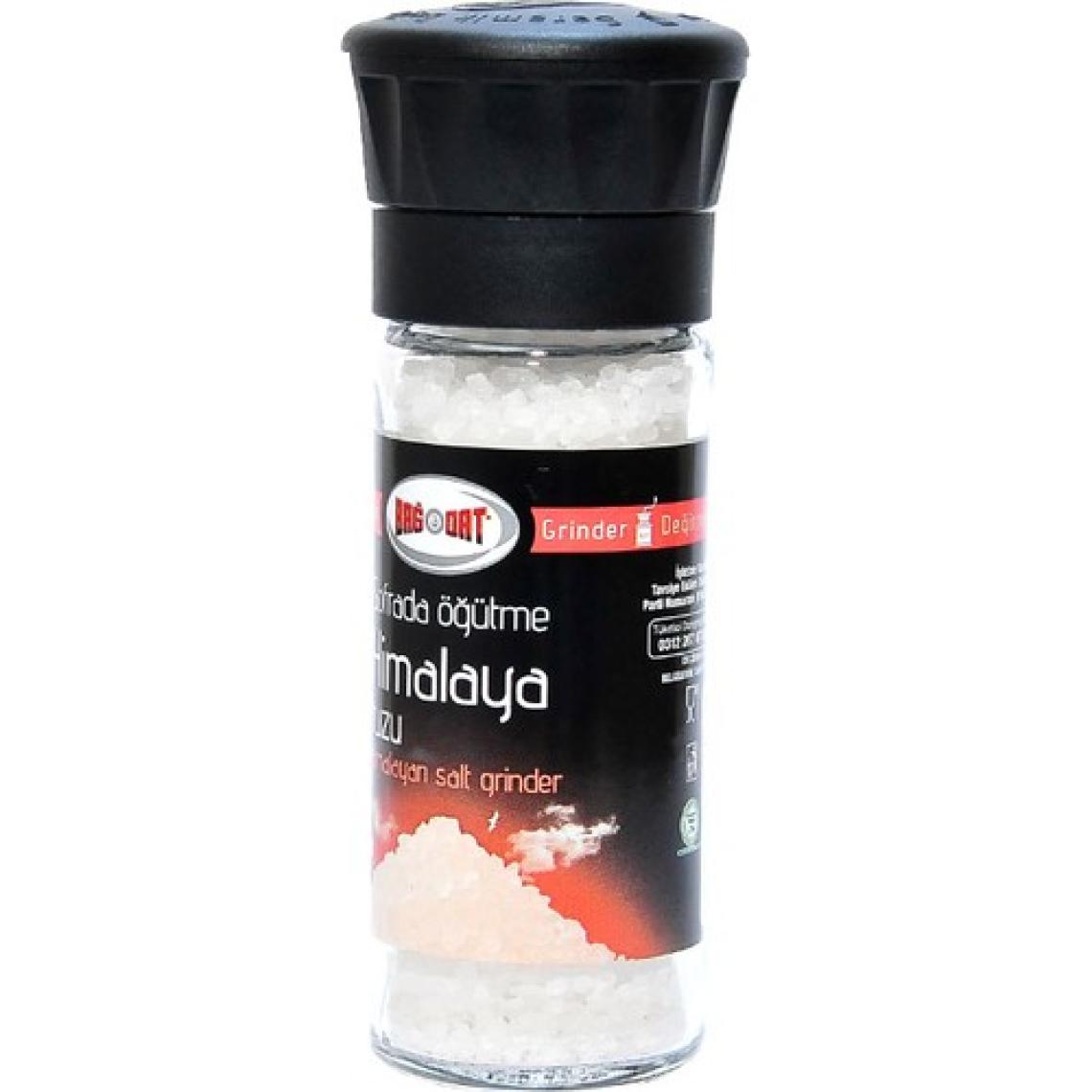 Bağdat Baharat Himalaya Çakıl Tuzu Cam Değirmen 110 gr