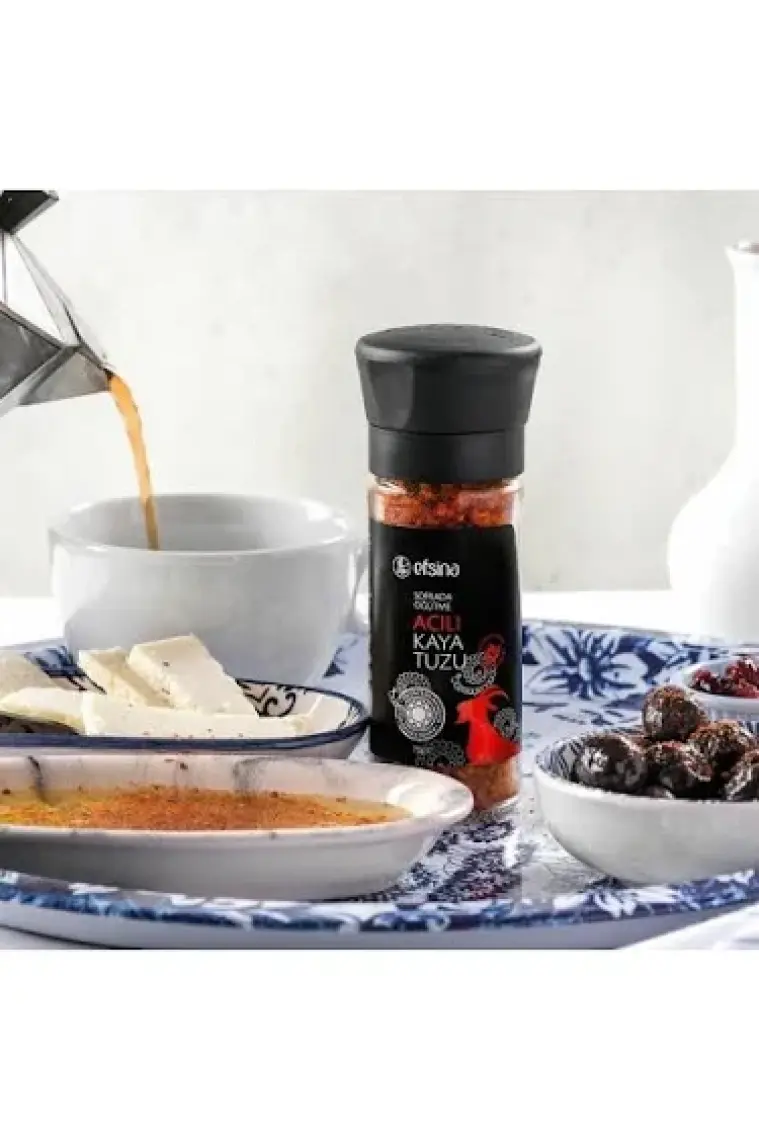 Efsina Sofrada Öğütme Acılı Kaya Tuzu 75 G