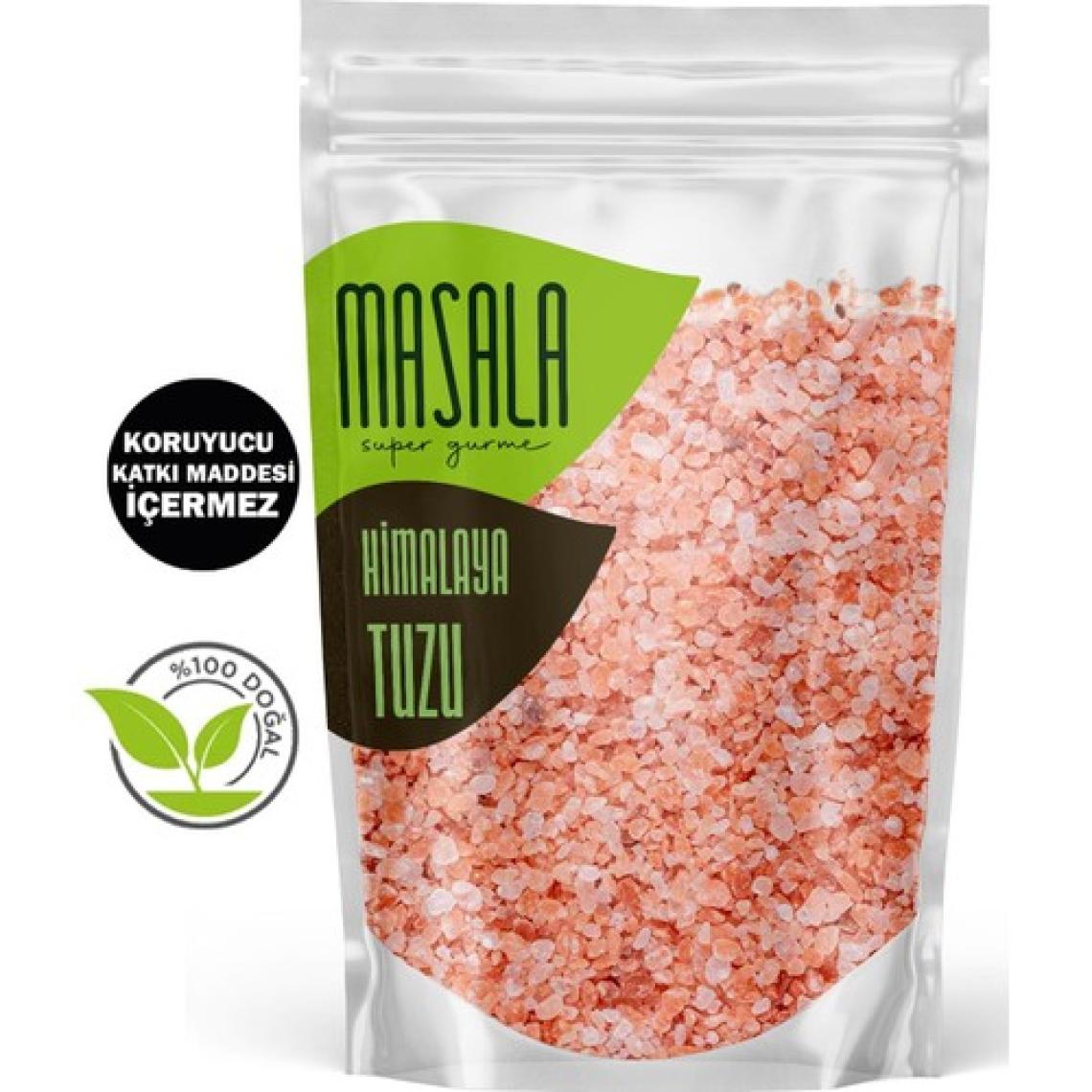 Masala Pembe Himalaya Tuzu 2 Kg- Tane Kristal Kaya Tuzu (Pink Himalayan Salt)