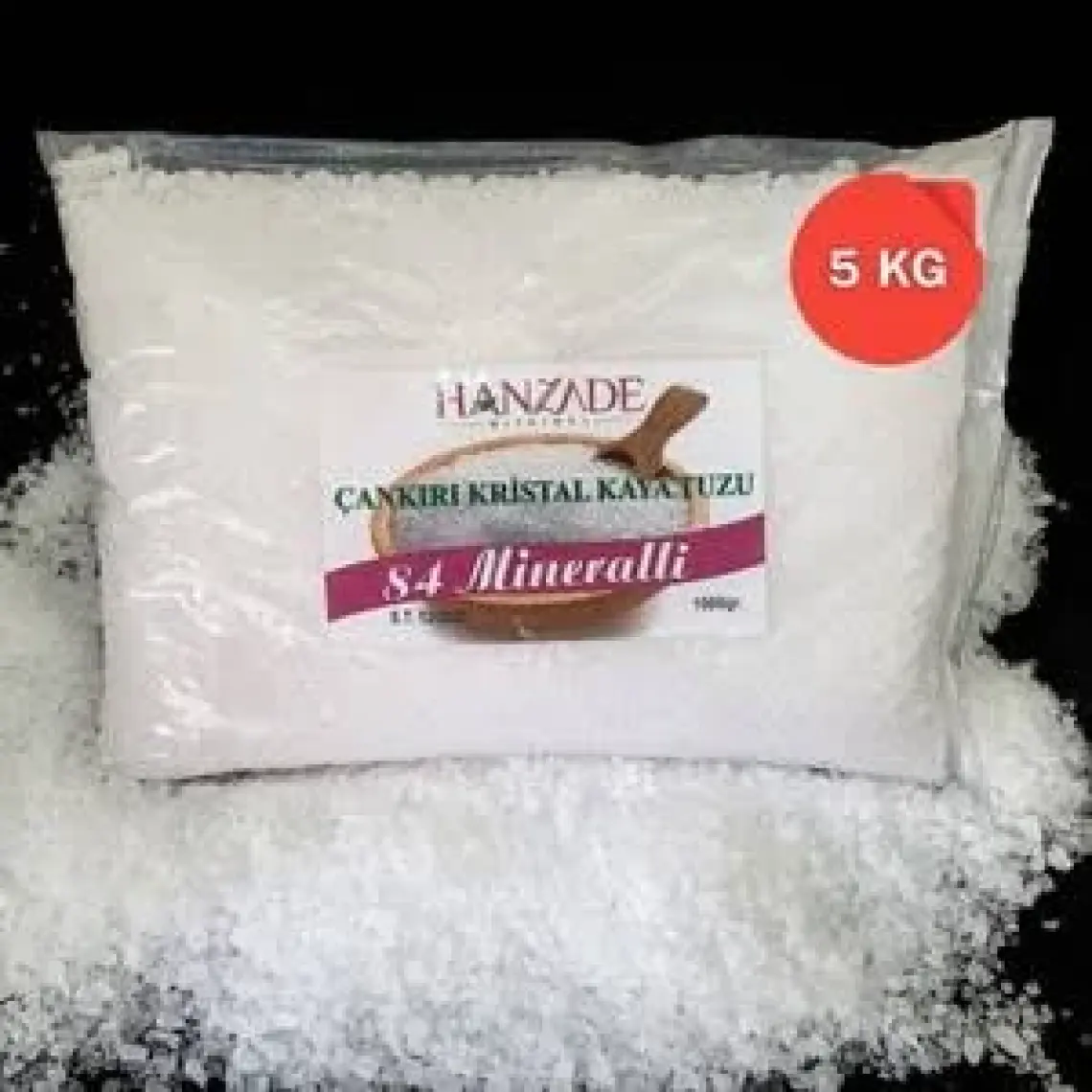 Çankırı Kaya Doğal Kaya Tuzu İri Tane 5 kg