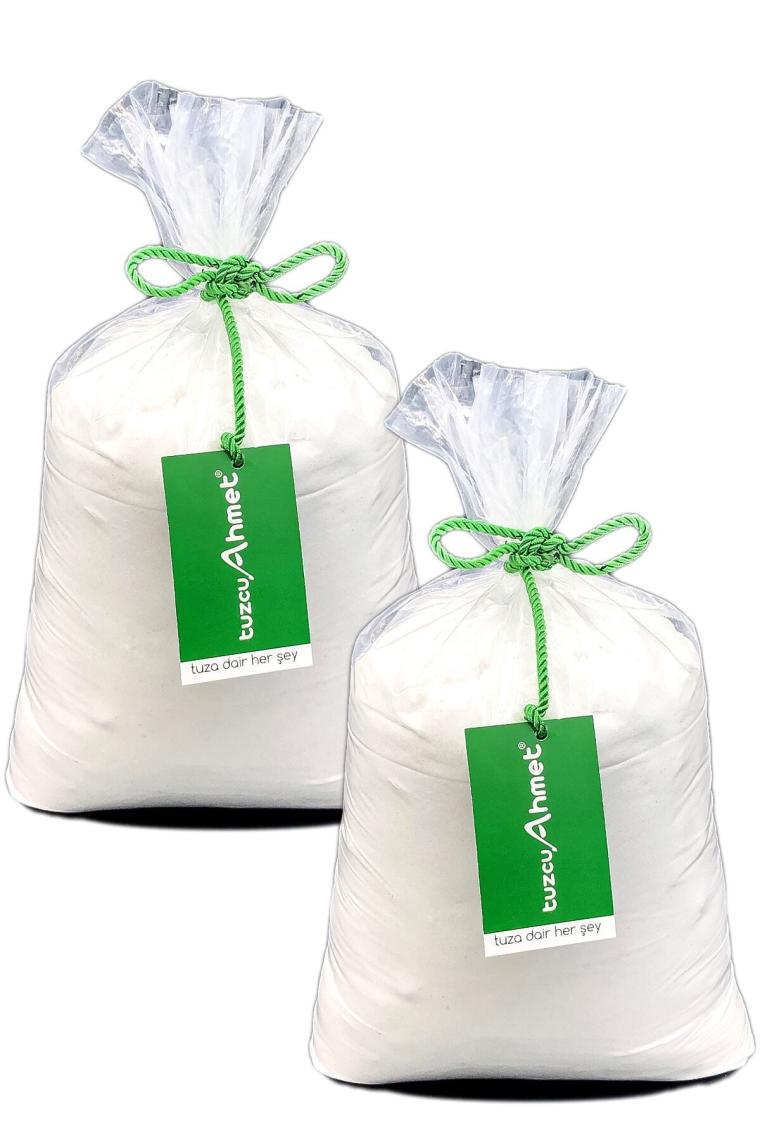 10 Kg Taş Değirmende Öğütülmüş Çankırı Kaya Tuzu Yeşil Etiket