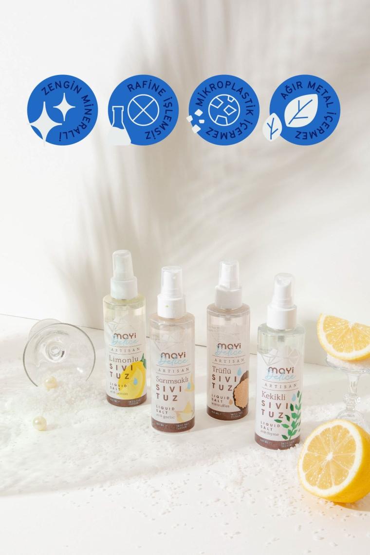 Mayi Artisan Limonlu Sıvı Tuz 150 ml