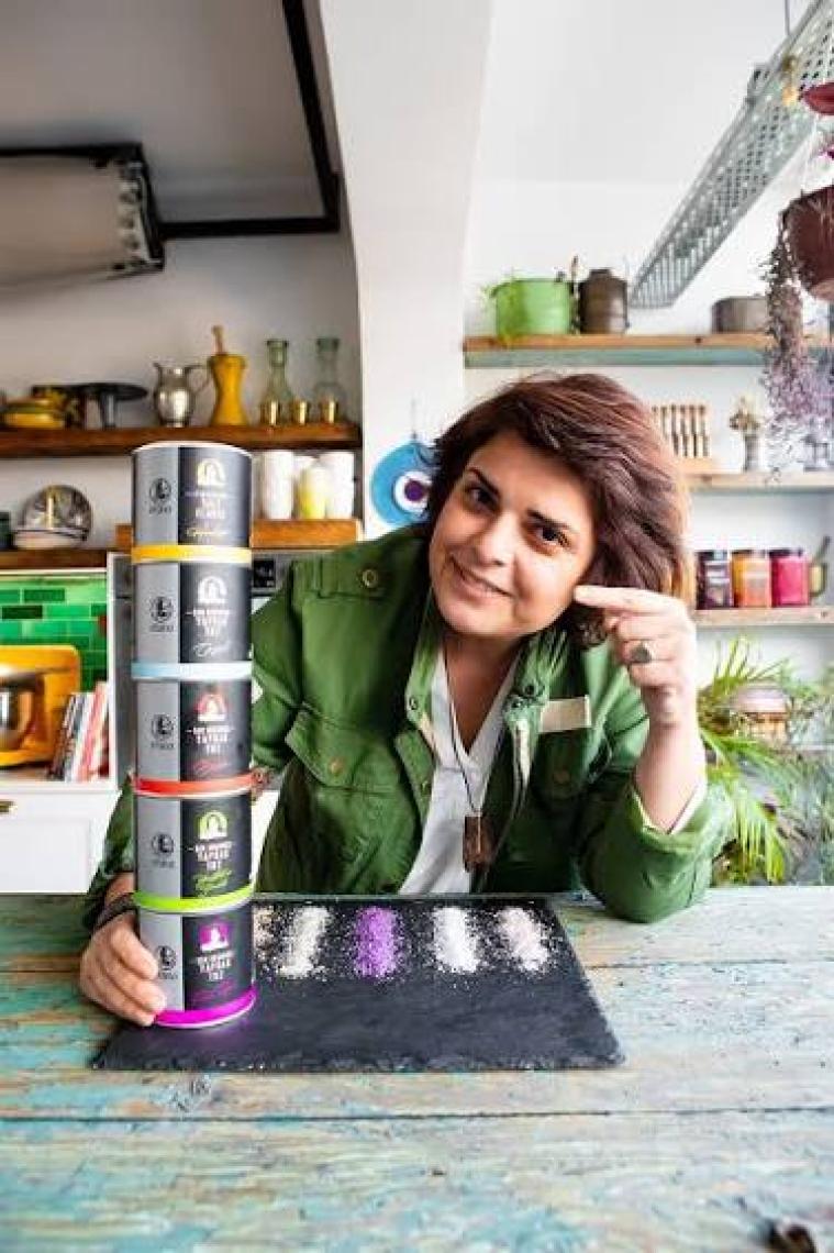 Efsina Sofrada Öğütme Violet Kaya Tuzu 100 G