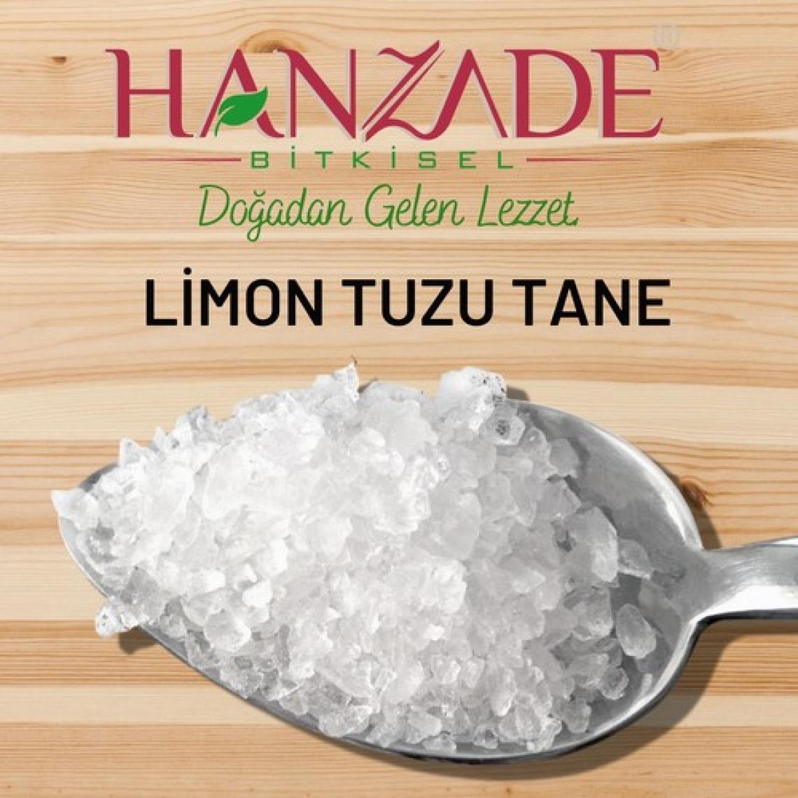 Hanzade Bitkisel Limon Tuzu Tane Parça 1 kg