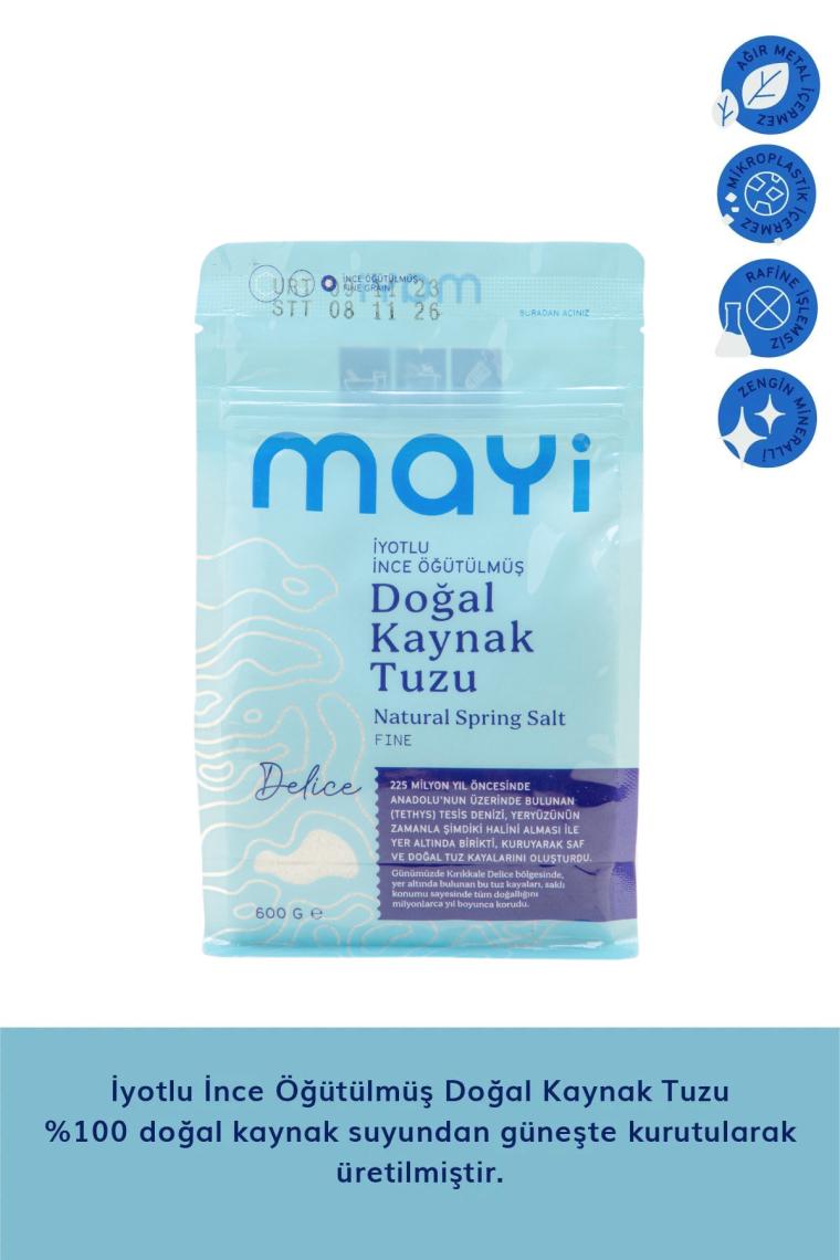2'li 600 Gr Ince Öğütülmüş Tuz Paketi