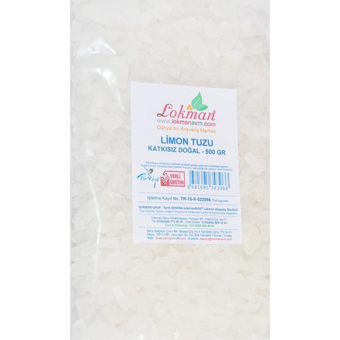 Lokman Avm Limon Tuzu 500 Gr Pkt