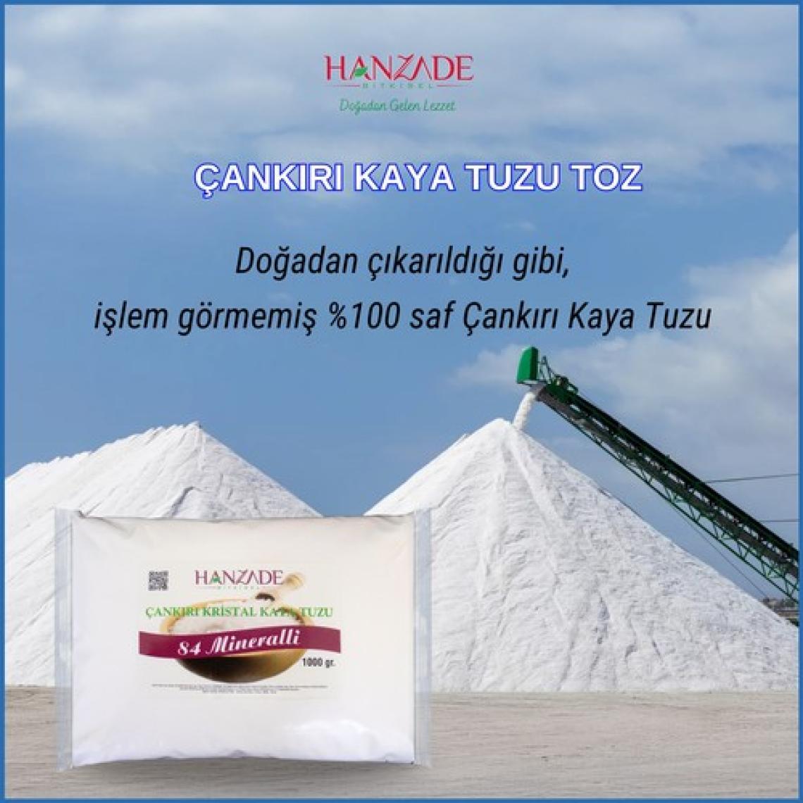Çankırı Kaya Doğal Öğütülmüş Kaya Tuzu 5 kg
