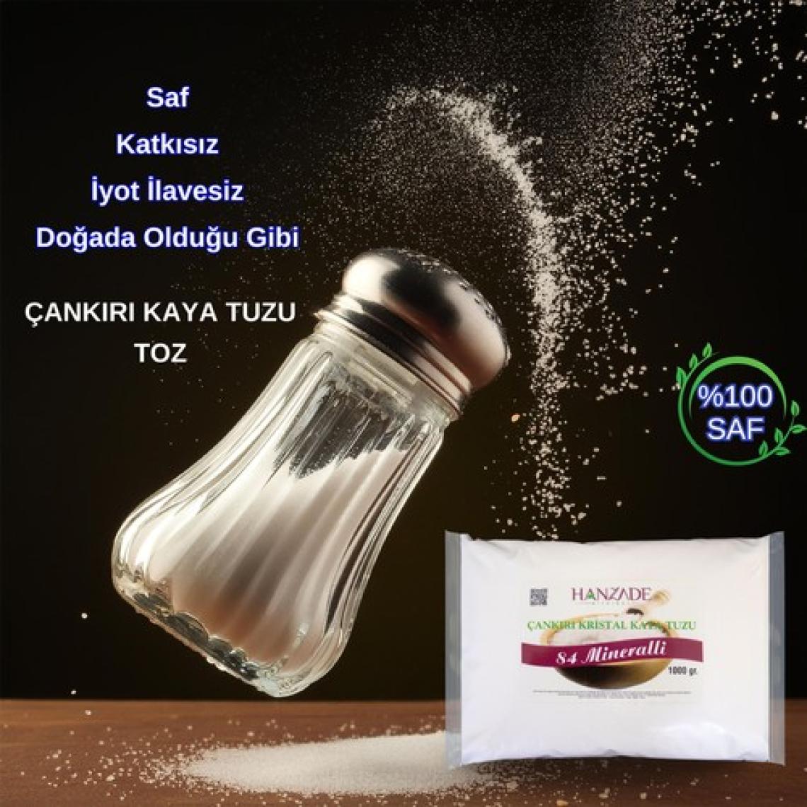 Çankırı Kaya Doğal Öğütülmüş Kaya Tuzu 5 kg
