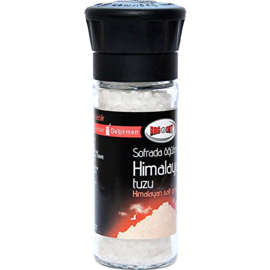Bağdat Baharat Himalaya Çakıl Tuzu Cam Değirmen 110 gr