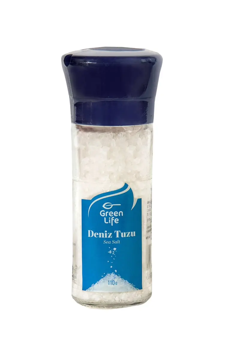 green Life Deniz Tuzu - Değirmenli Cam 110 gr